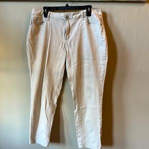 Crown & Ivy light khaki pants, 16S